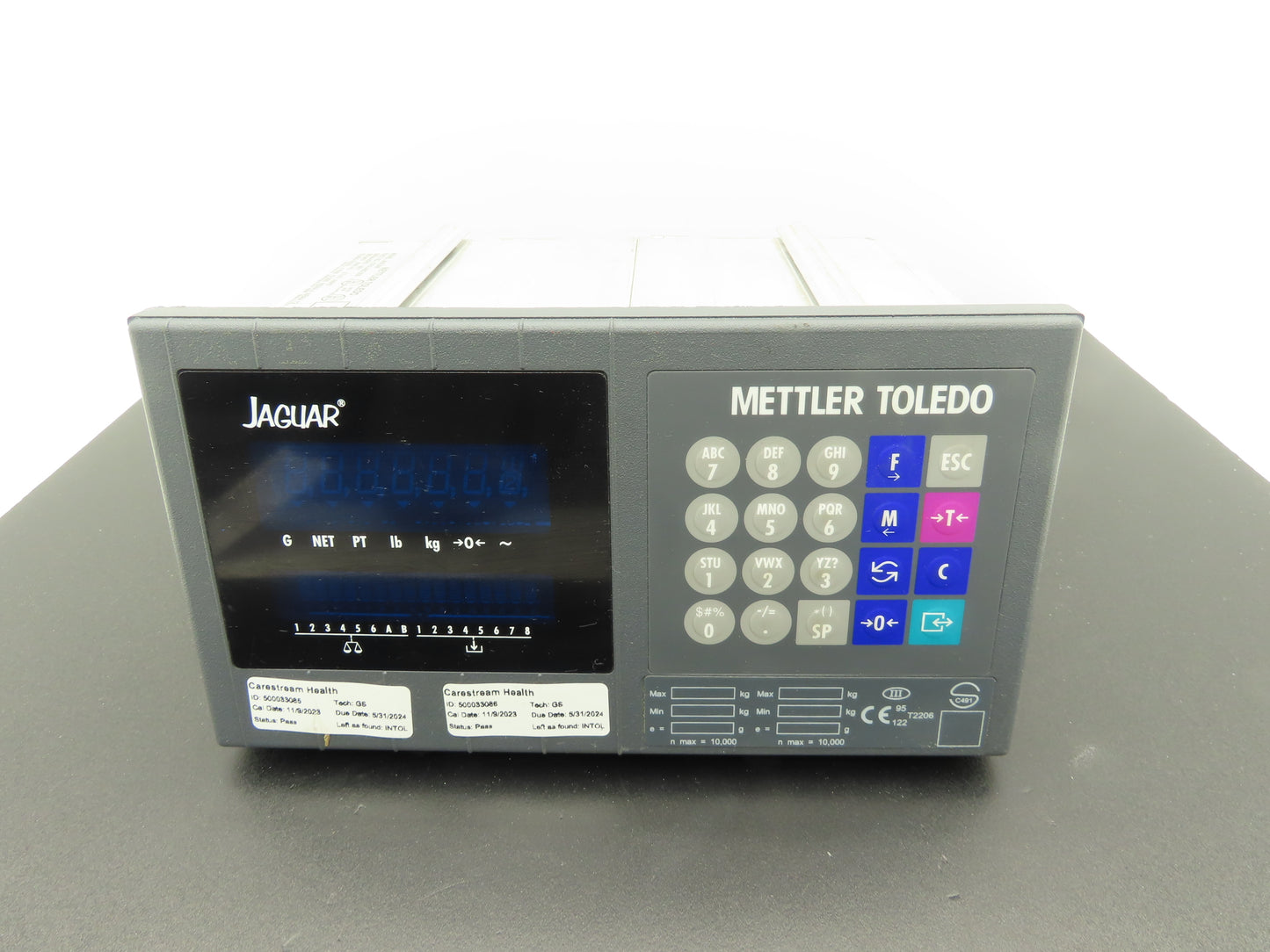Mettler Toledo JTPA 4460 000 Jaguar Scale Operator Interface Controller 100-240V