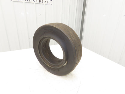 Millenium 4.00X8 Forklift Tire Resilient Solid Solver Black