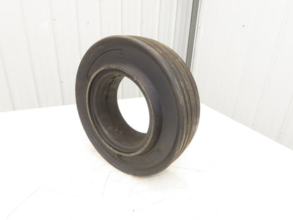Millenium 4.00X8 Forklift Tire Resilient Solid Solver Black