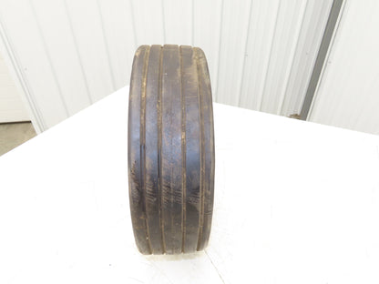 Millenium 4.00X8 Forklift Tire Resilient Solid Solver Black