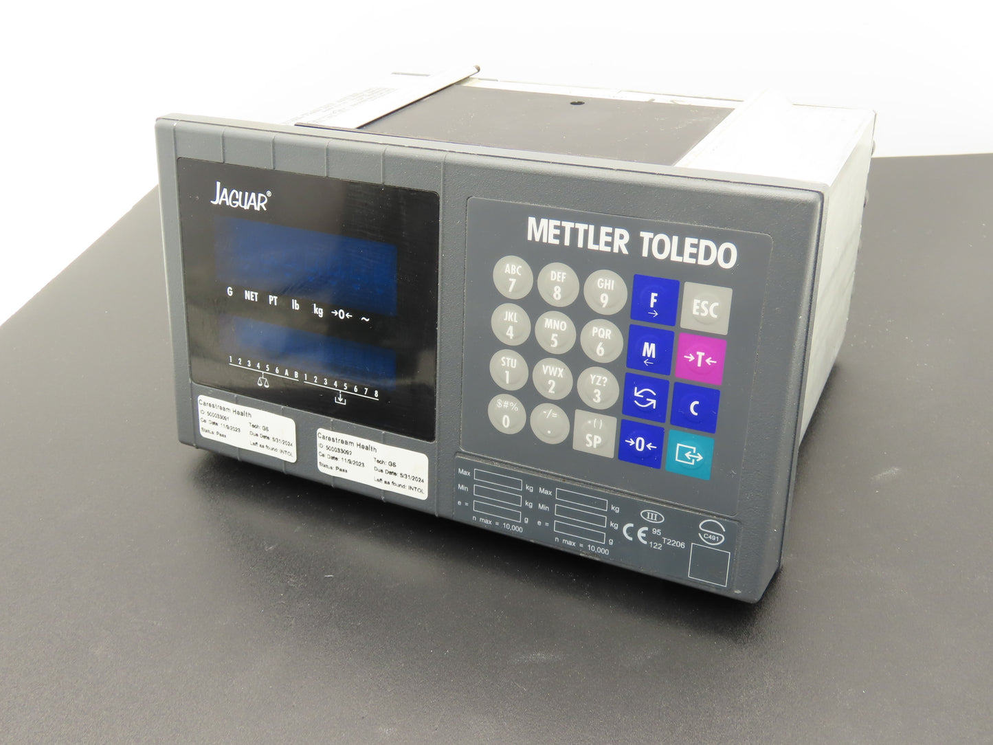 Mettler Toledo JTPA 0000 003 Jaguar Scale Operator Interface Controller 100-240V