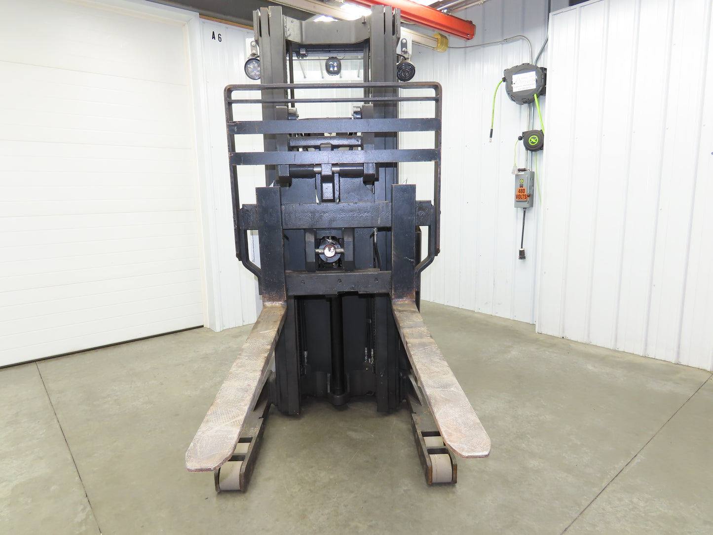 Unicarriers Forklift Stand On 36V Electric Truck 3500lbs 5976.3h Side Shift