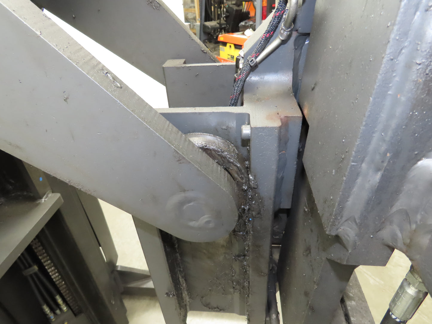 Unicarriers Forklift Stand On 36V Electric Truck 3500lbs 5976.3h Side Shift