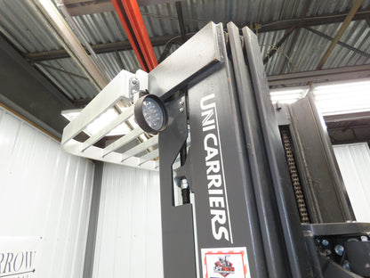 Unicarriers Forklift Stand On 36V Electric Truck 3500lbs 5976.3h Side Shift