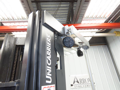 Unicarriers Forklift Stand On 36V Electric Truck 3500lbs 5976.3h Side Shift