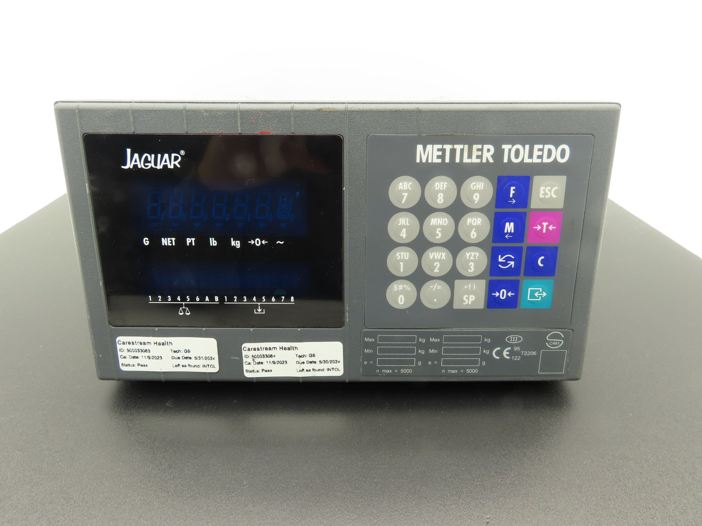Mettler Toledo JTPA 4460 000 Jaguar Scale Operator Interface Controller 100-240V