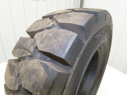 GS-Solid 18X7-8 4.33 Forklift Tire Resilient Solid Traction Black