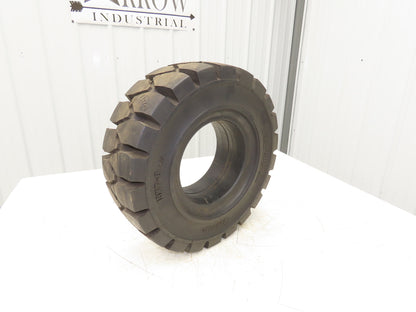 GS-Solid 18X7-8 4.33 Forklift Tire Resilient Solid Traction Black