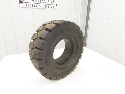 GS-Solid 18X7-8 4.33 Forklift Tire Resilient Solid Traction Black
