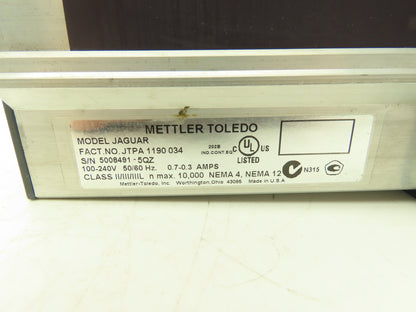 Mettler Toledo JTPA 1190 034 Jaguar Scale Operator Interface Controller 100-240V