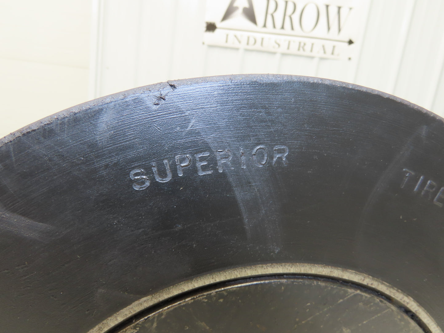 Superior Tire 269B 601 Industrial Tire Resilient Solid Black 13.75X5X8"