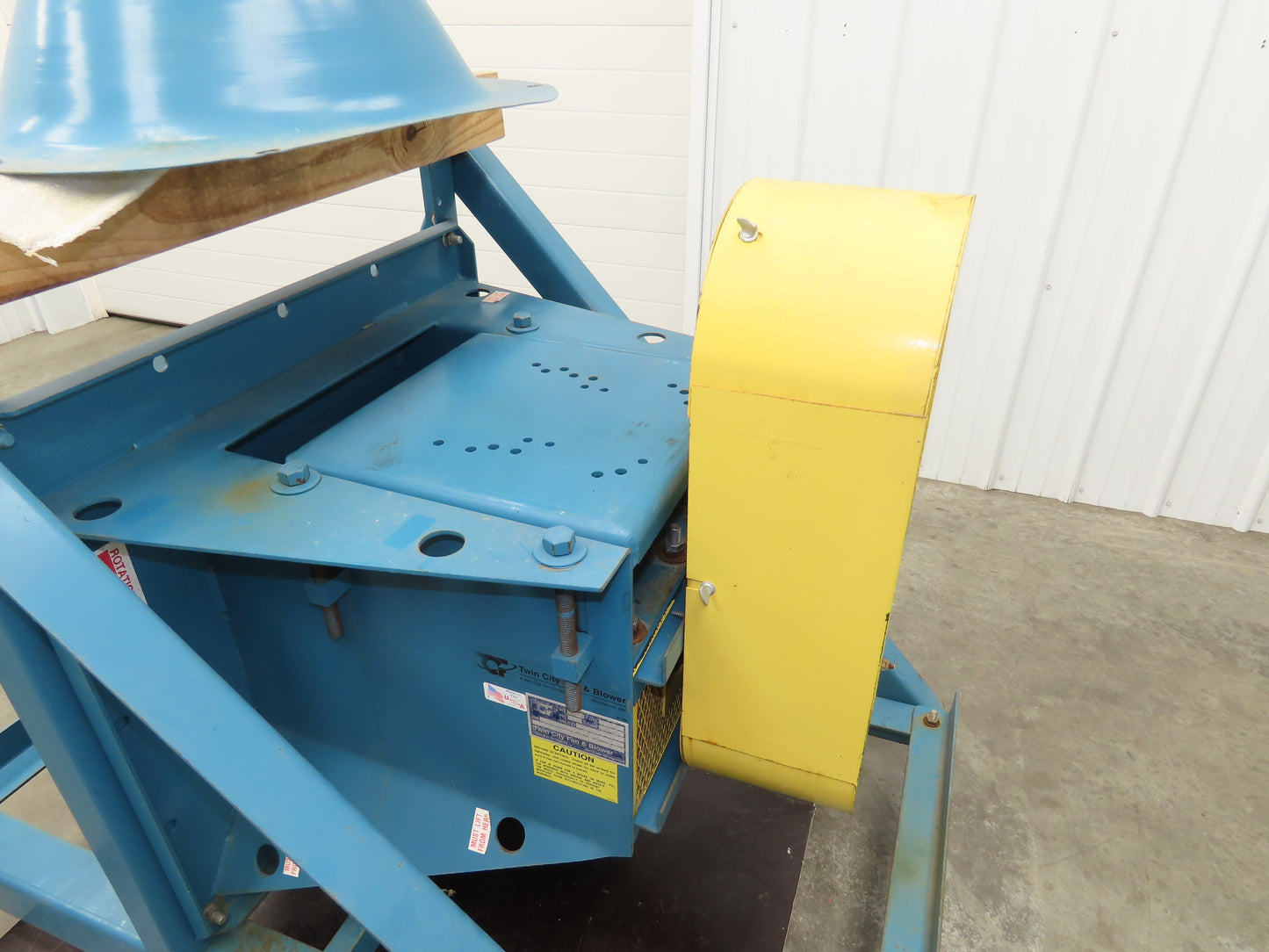 Twin City Blower BCPL Size 200 Backward Incline Blade Plug Fan 19" Impeller