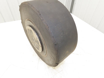 Superior Tire 318 601 Industrial Tire Resilient Solid Black 13.75X5X8"
