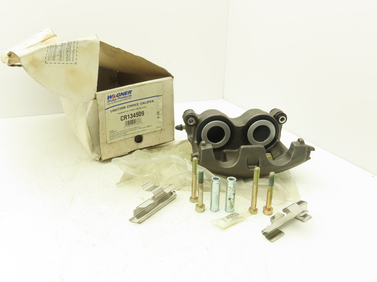 Wagner CR134509 Disc Brake Caliper Dual Piston Hardware Included No Core Charge