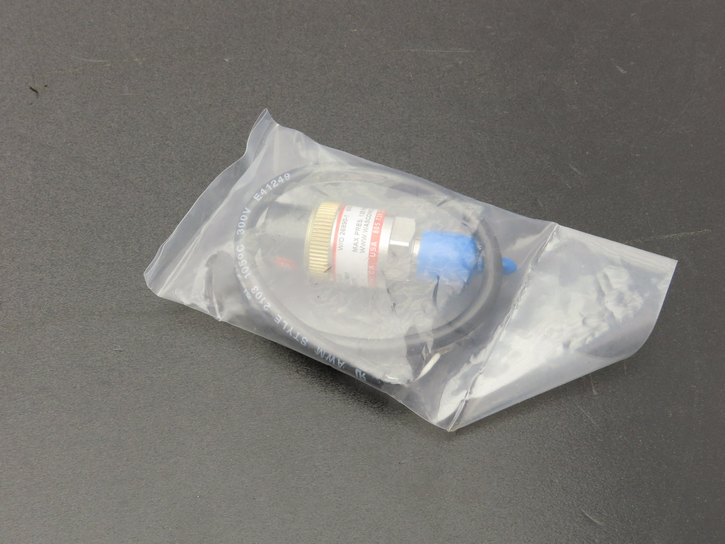 Wasco SP129-55W2B/7456 Electronic Pressure Switch 125PSI 250VAC 5A 1/8"NPT