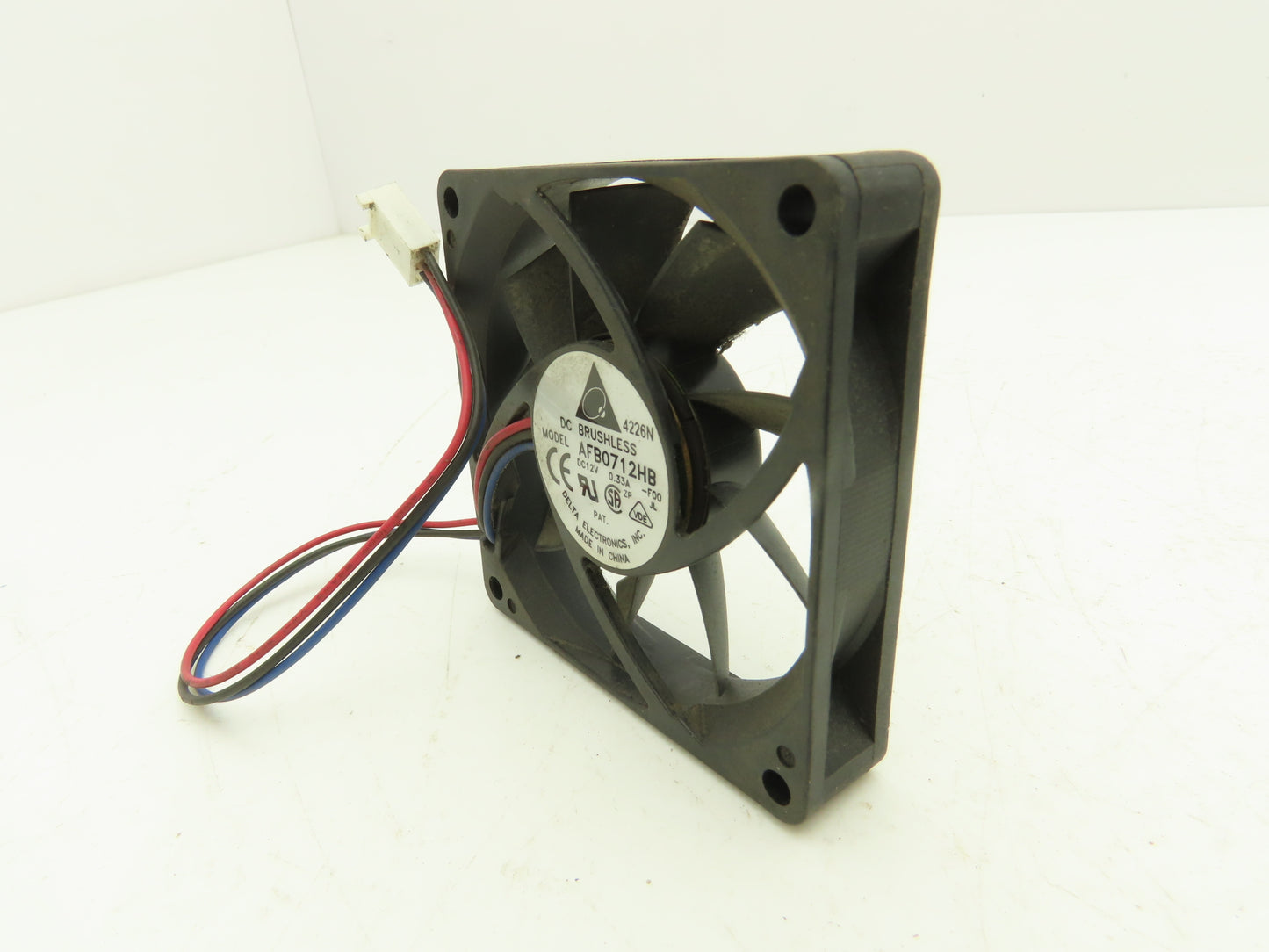 Delta Electronics AFB0712HB Cooling Fan Brushless 2-1/2" 12VDC .33A Lot of 12