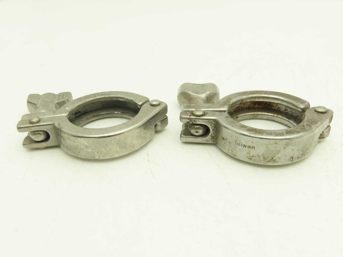 1.5" Tri Clover Clamp Stainless Steel Sanitary Flange 5/16 Thumb Screw Lot of 15