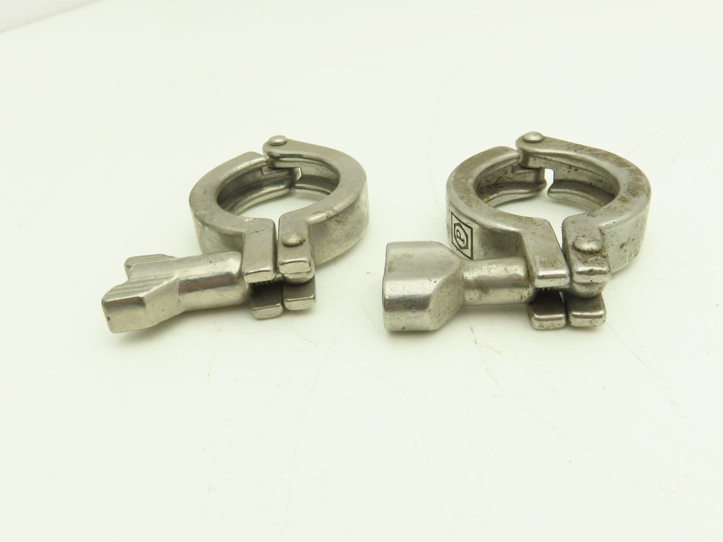 1.5" Tri Clover Clamp Stainless Steel Sanitary Flange 5/16 Thumb Screw Lot of 15