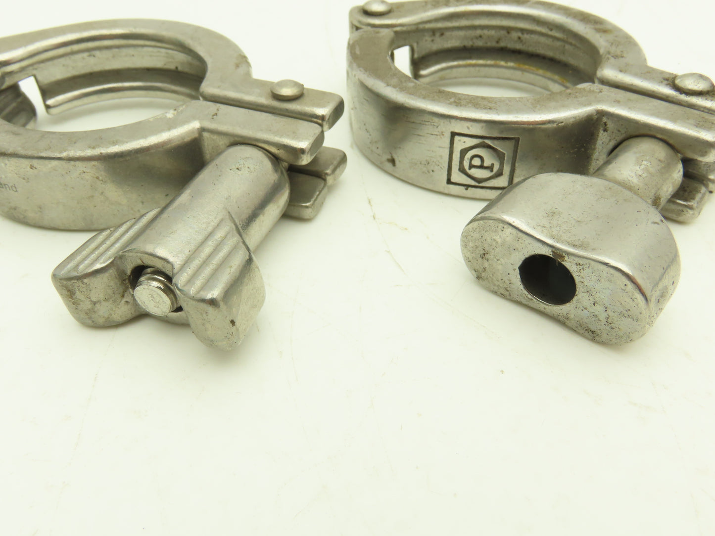 1.5" Tri Clover Clamp Stainless Steel Sanitary Flange 5/16 Thumb Screw Lot of 15