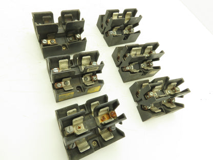 Bussmann JP60030-3CORA Pyramid /Open Style Fuse Block 600V-30A 3 Pole Lot of 6