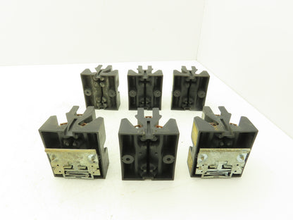 Bussmann JP60030-3CORA Pyramid /Open Style Fuse Block 600V-30A 3 Pole Lot of 6