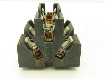 Bussmann JP60030-3CORA Pyramid /Open Style Fuse Block 600V-30A 3 Pole Lot of 6