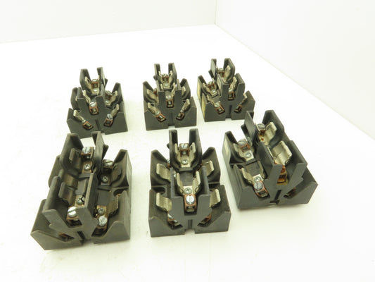 Bussmann JP60030-3CORA Pyramid /Open Style Fuse Block 600V-30A 3 Pole Lot of 6