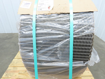 Cambridge T314-18 FBFS Stainless Wire Mesh Furnace Flat Conveyor Belt 18"x 140'