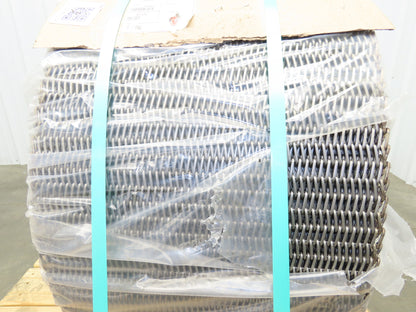 Cambridge T314-18 FBFS Stainless Wire Mesh Furnace Flat Conveyor Belt 18"x 140'