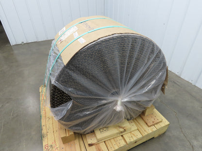 Cambridge T314-18 FBFS Stainless Wire Mesh Furnace Flat Conveyor Belt 18"x 140'