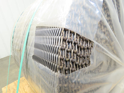 Cambridge T314-24 FBFS Stainless Wire Mesh Furnace Flat Conveyor Belt 24"x 150'