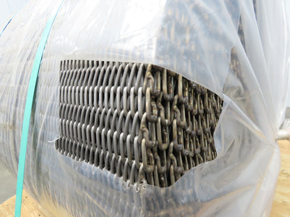 Cambridge T314-24 FBFS Stainless Wire Mesh Furnace Flat Conveyor Belt 24"x 150'