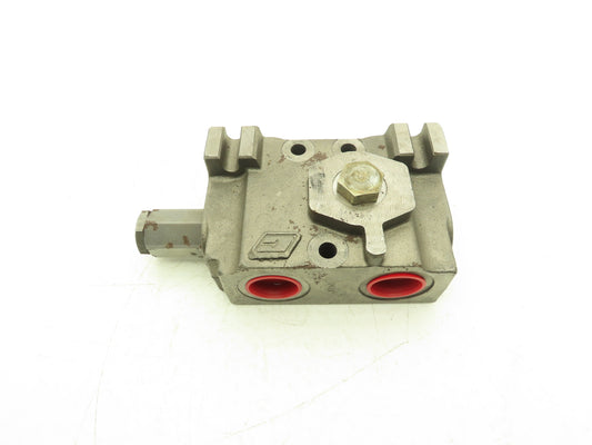 Commercial Fluid Power 5A21-1 Hydraulic Directional Control Valve Block 5A21