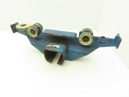 Gorbel S1000 1/2 Ton Overhead Bridge Crane End Truck  *Missing Wheel*