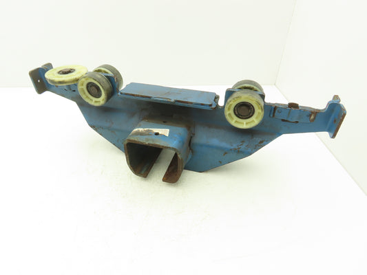 Gorbel S1000 1/2 Ton Overhead Bridge Crane End Truck  *Missing Wheel*