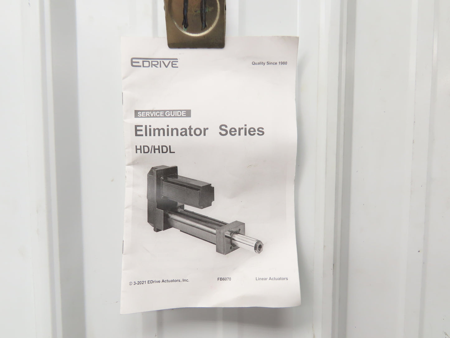 Edrive HD304 Eliminator HD Heavy Duty High Speed & Force 4" Stroke 4000lbf