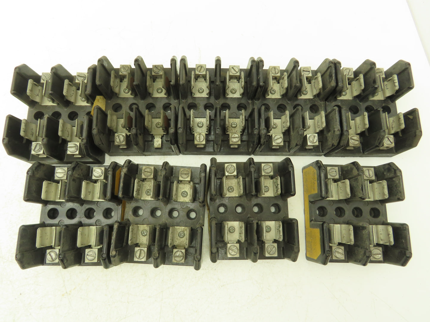 Bussmann J60030-2CR Fuse Block Panel Mount Class J 2 Pole 30A 600V Lot of 9