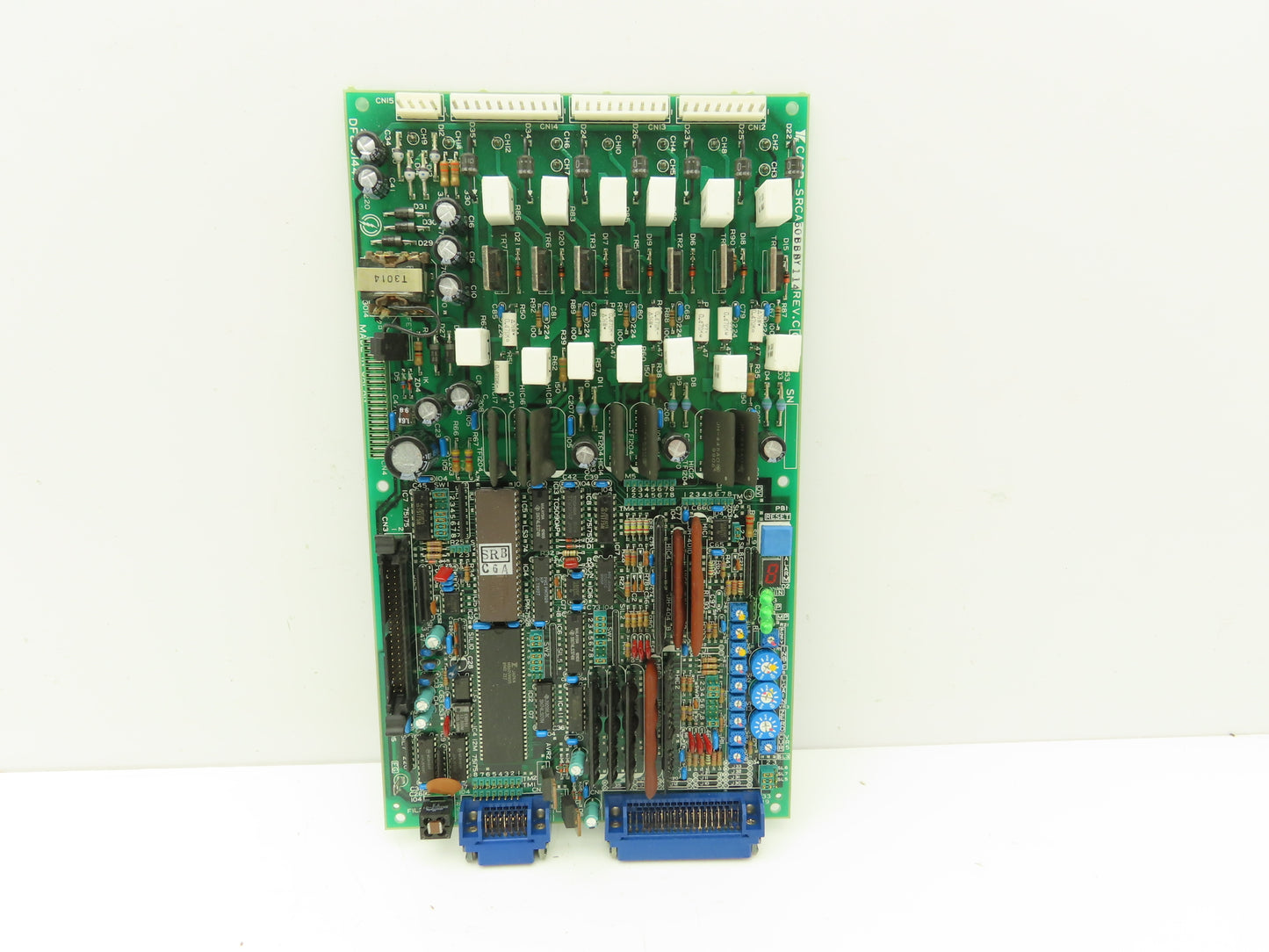 Yaskawa CACR-SRCA60BBBY114 Printed Circuit Board PCB Control Interface Rev C
