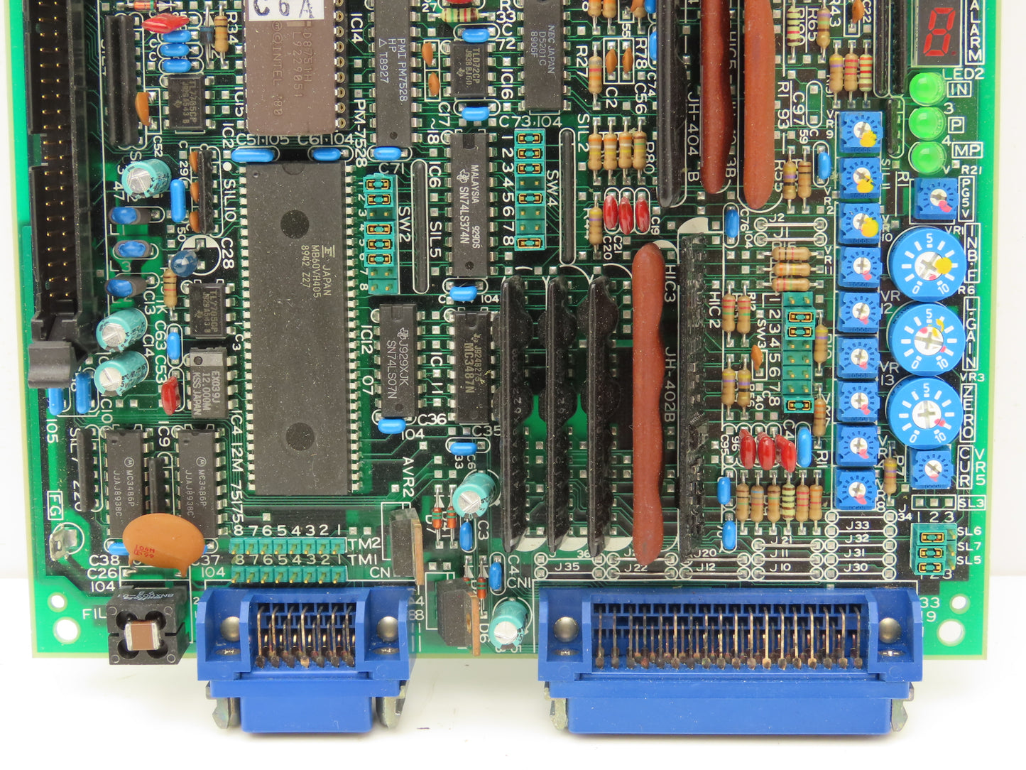 Yaskawa CACR-SRCA60BBBY114 Printed Circuit Board PCB Control Interface Rev C