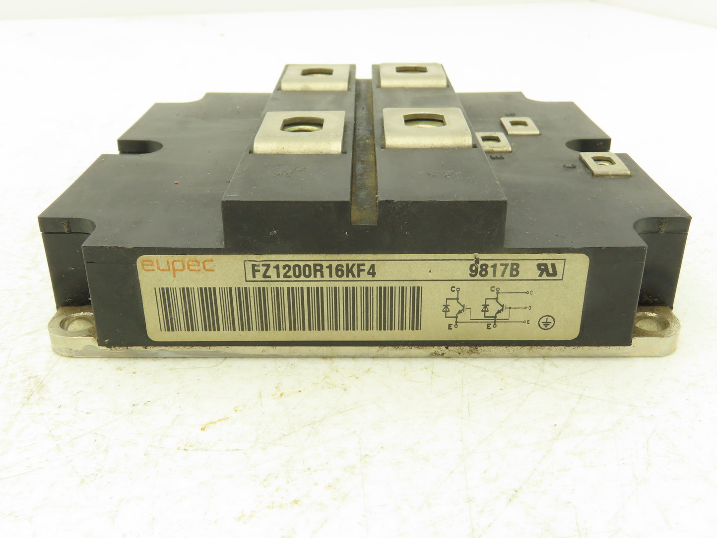 Eupec FZ1200R16KF4 Power Block Transistor Module IGBT Half-Bridge 1200A 600V