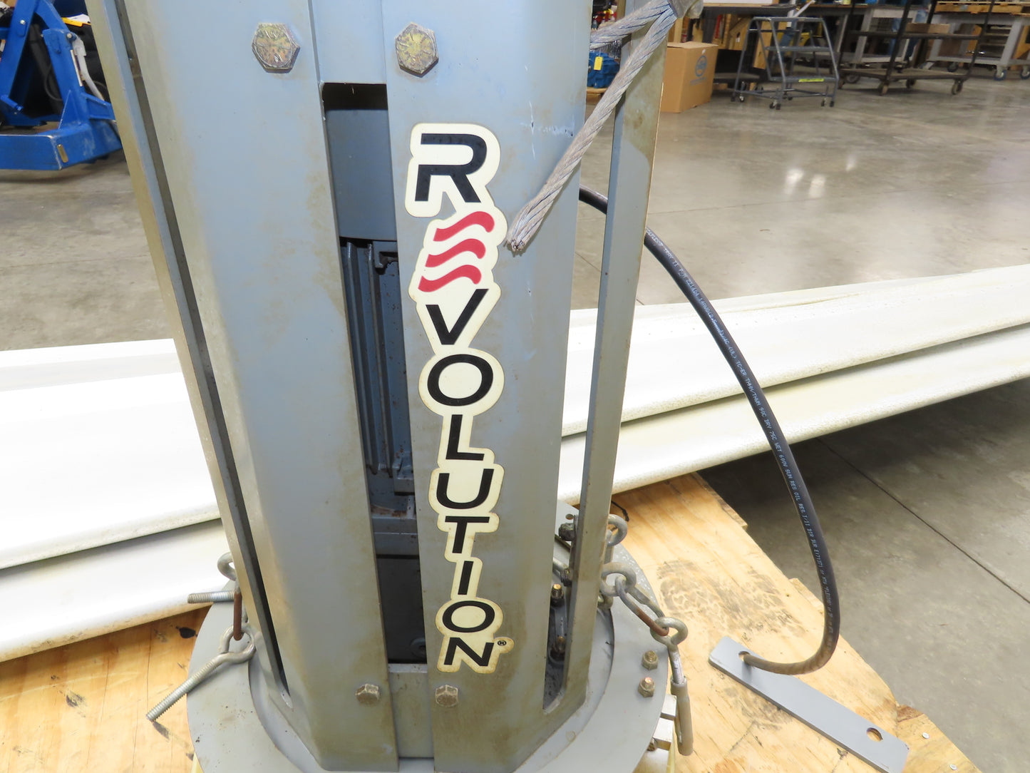Rite Hite Fans Revolution Industrial Big Ass Ceiling Fan 24' Dia 480V *Read