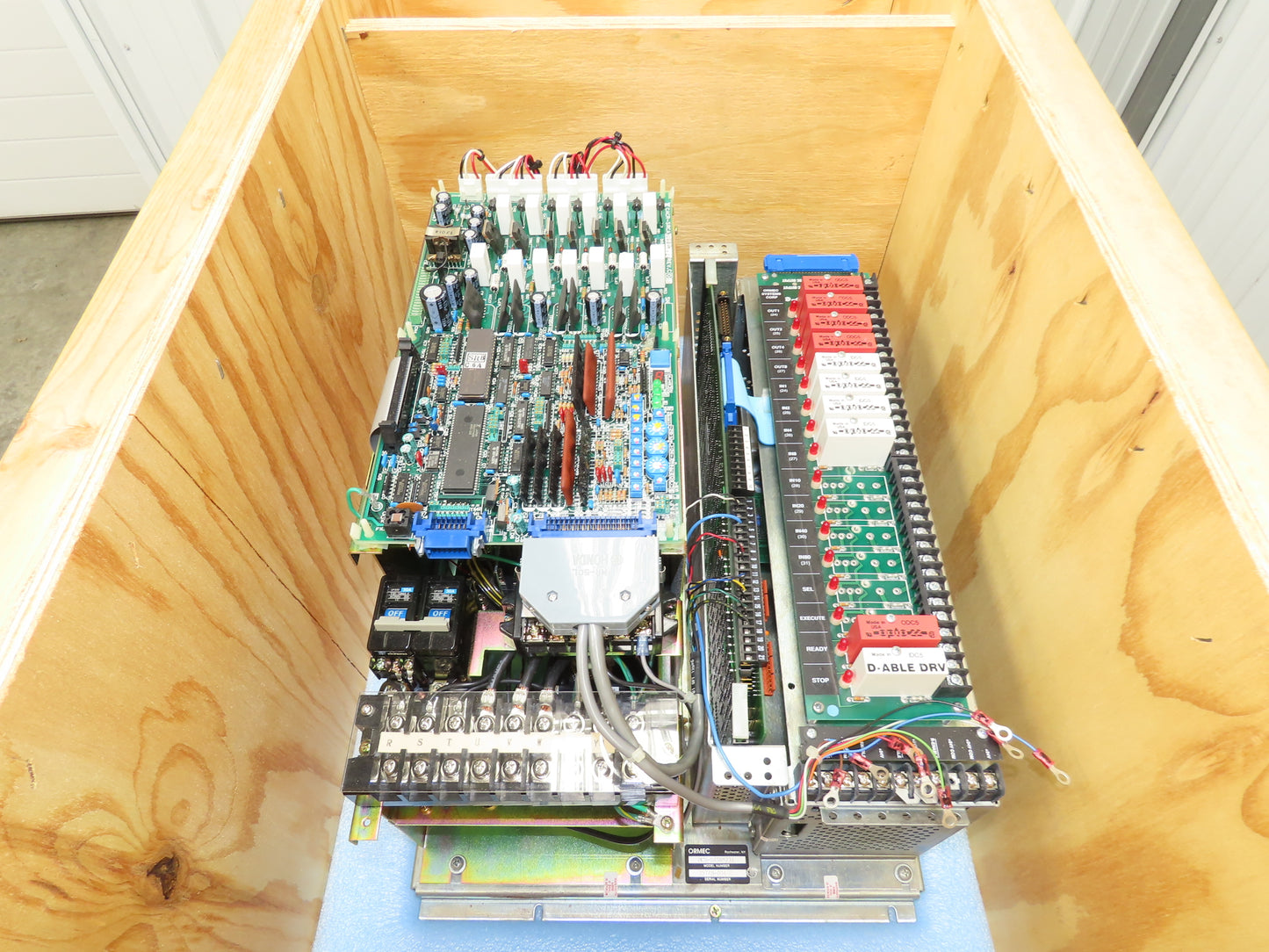 Ormec MCS-S45H*231 AC Servo Motor Drive Controller Helical Chopper