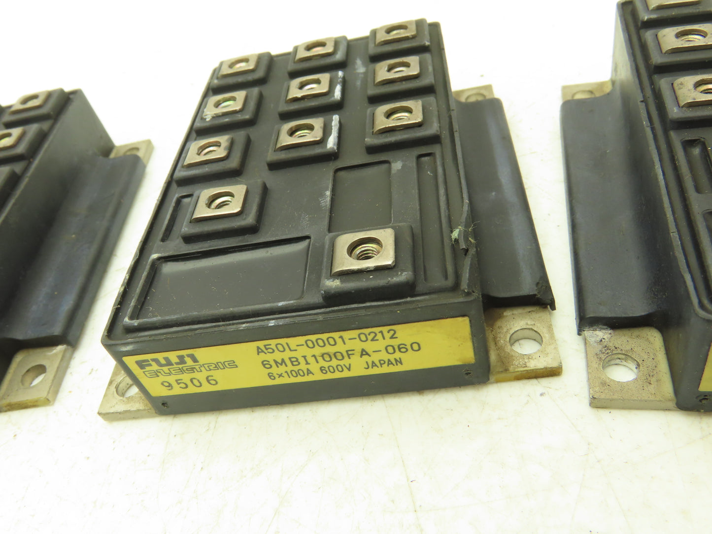 Fuji Electric A50L-0001-0212 Block Transistor Power Module 1200V 300A Lot of 9
