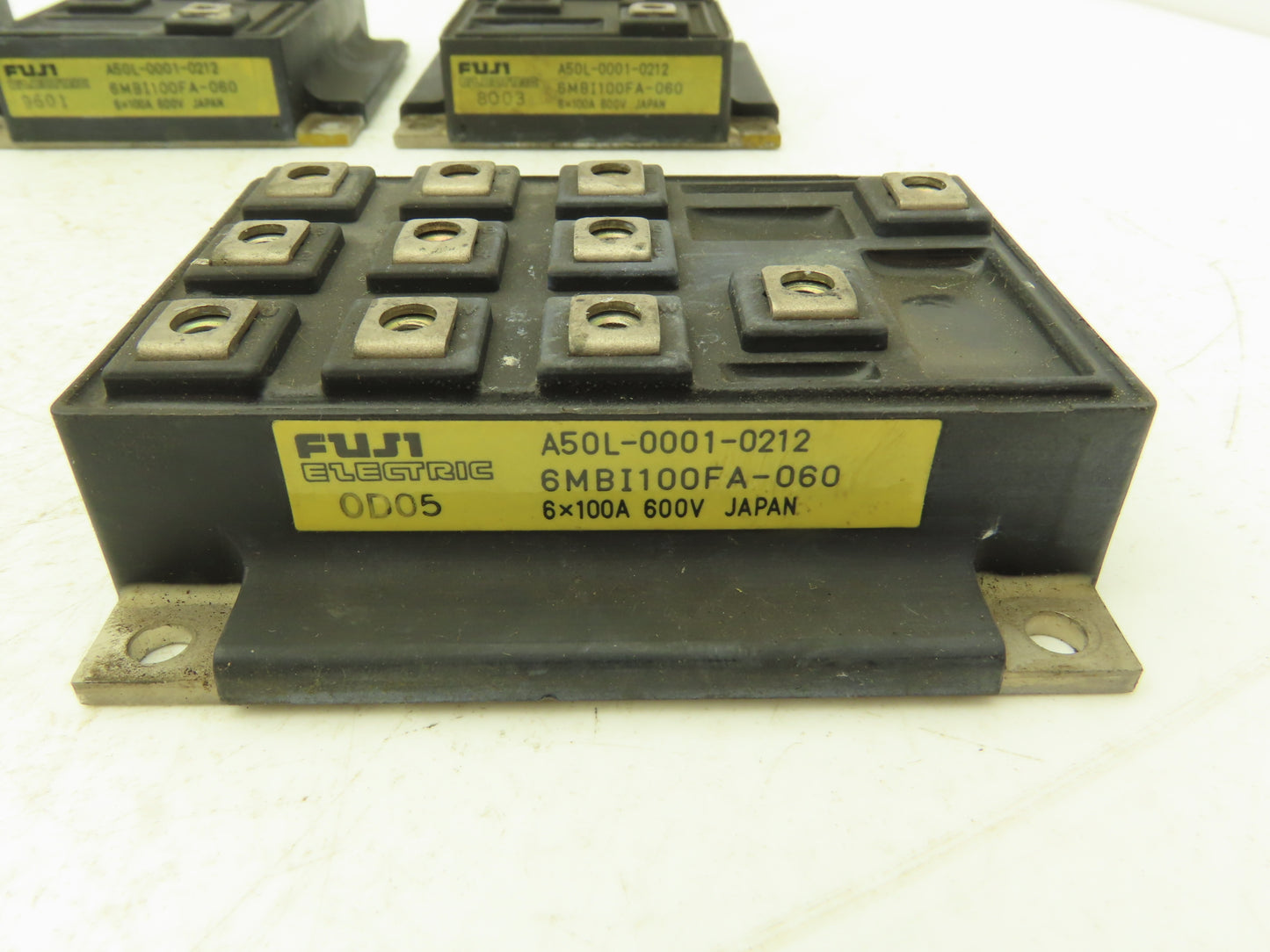 Fuji Electric A50L-0001-0212 Block Transistor Power Module 1200V 300A Lot of 9