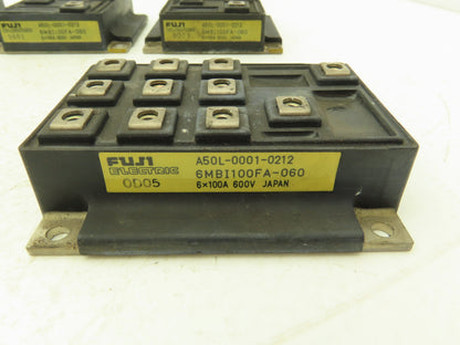 Fuji Electric A50L-0001-0212 Block Transistor Power Module 1200V 300A Lot of 9