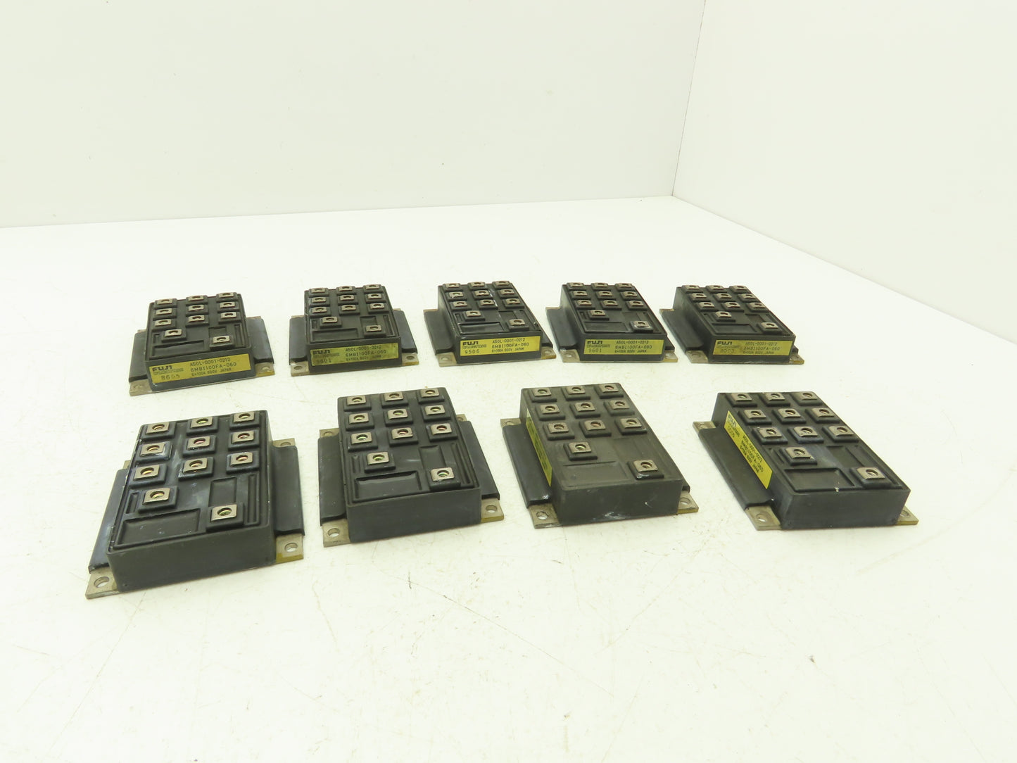 Fuji Electric A50L-0001-0212 Block Transistor Power Module 1200V 300A Lot of 9