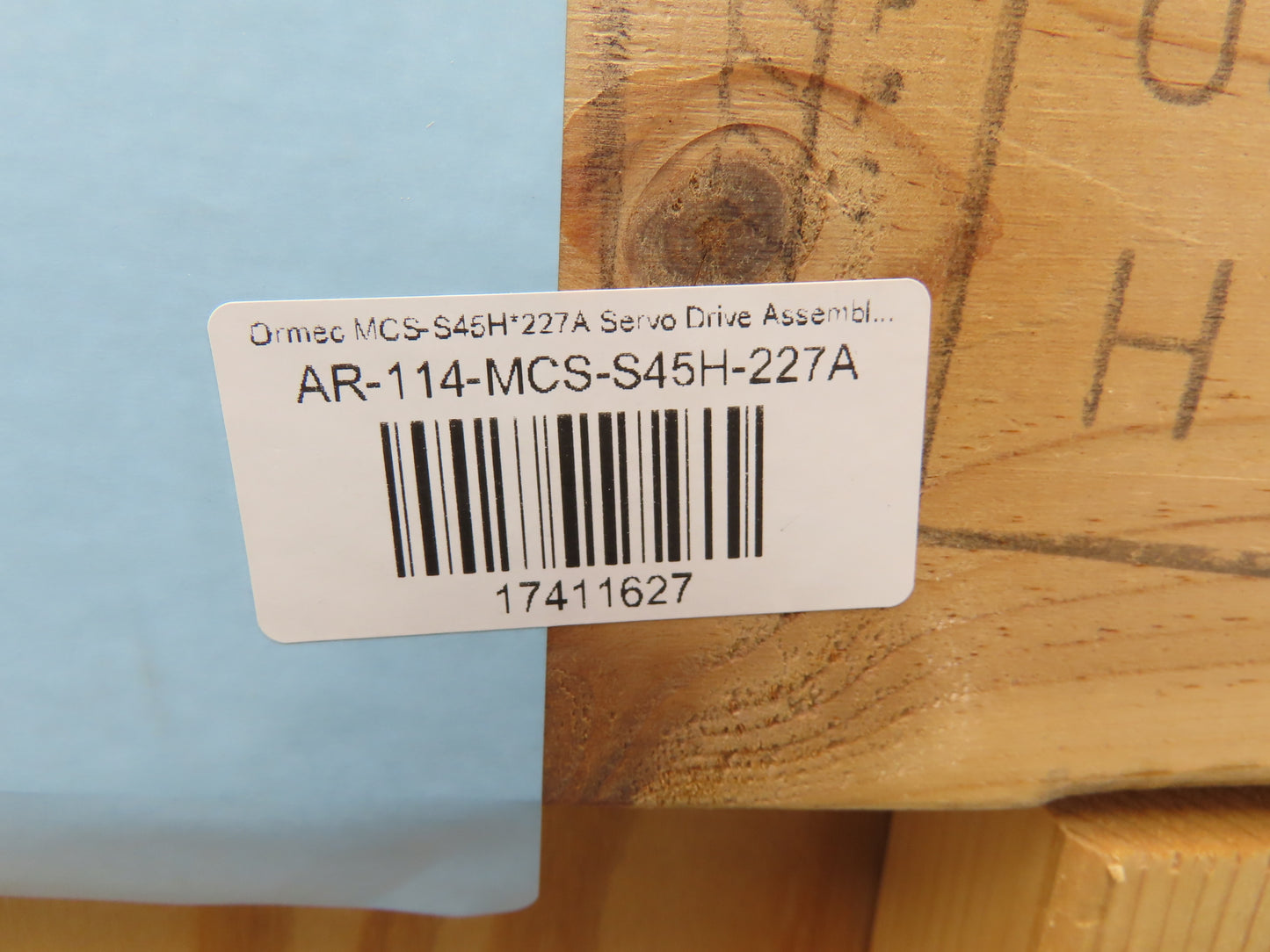 Ormec MCS-S45H*227A AC Servo Motor Drive Controller Helical Chopper