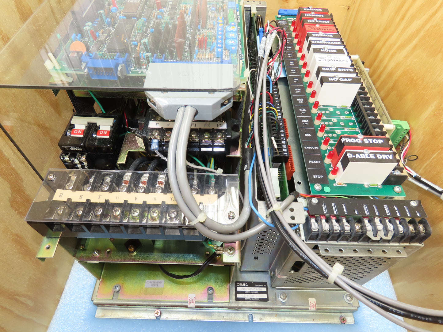 Ormec MCS-S45H*227A AC Servo Motor Drive Controller Helical Chopper