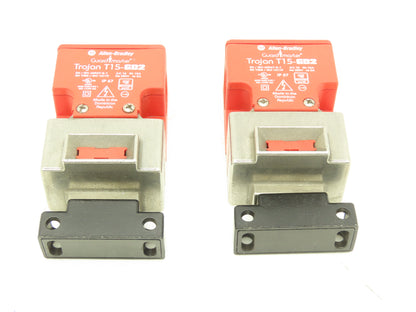 Allen Bradley 440K-T11287 Trojan T15-GD2 Guardmaster Safety Switch Lot of 2