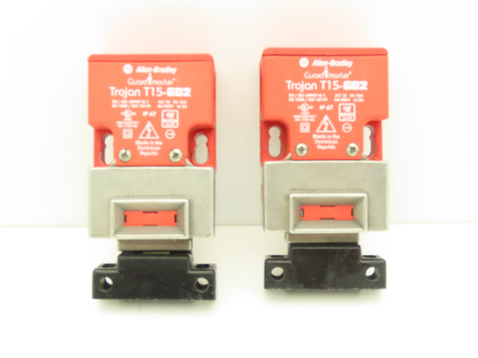 Allen Bradley 440K-T11287 Trojan T15-GD2 Guardmaster Safety Switch Lot of 2
